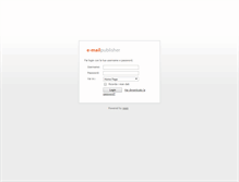 Tablet Screenshot of e-mailpublisher.com